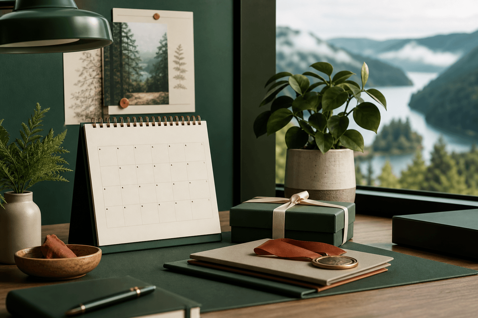 HR operations workspace with organized documents