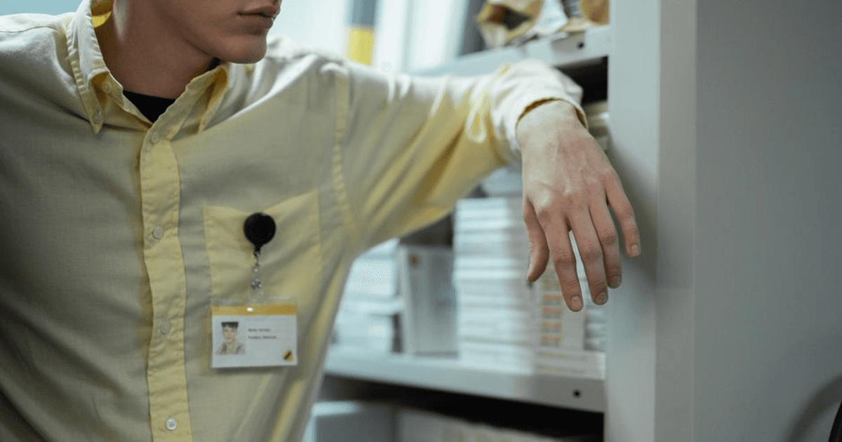 Recruiter reviewing a candidate timeline dashboard with background check stages visible
