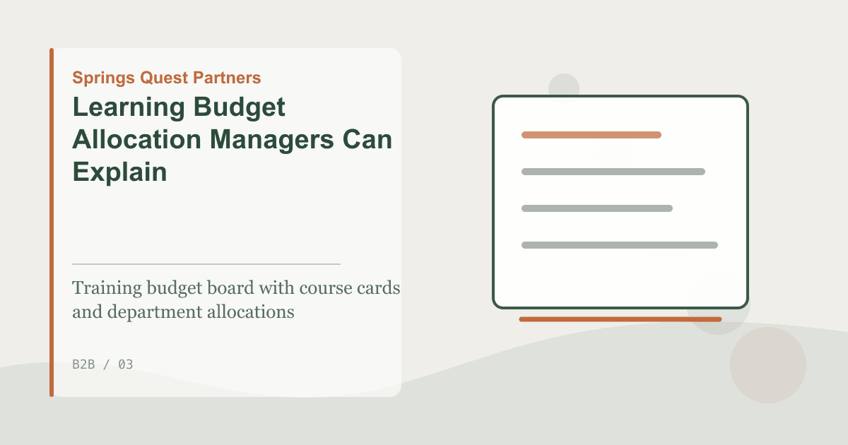 Organized HR operations workspace for SMB teams