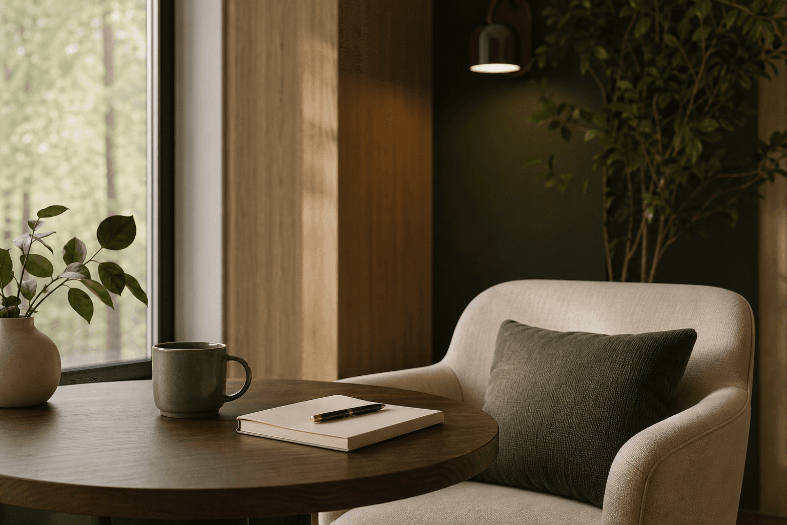 HR operations workspace with organized documents